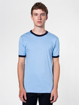 2410 Fine Jersey S/S Ringer T-Shirt