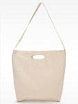 E590 Bull Denim Woven Cotton Bag w/ Strap