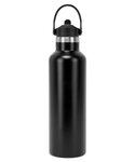 TriDri® Vacuum sports water bottle with flip-up straw