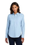 Women's Long Sleeve Modern Oxford Shirt