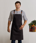 Clip ‘n’ Clasp cross-back bib apron