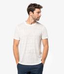 Spasso Crew Neck Linen T-Shirt