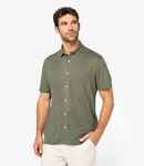 Spasso Short Sleeve Linen Shirt