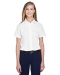 Women's Crown Collection® Broadcloth Short Sleeve Woven Dress Shirt