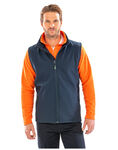 Men's Printable Softshell Bodywarmer with Recycled Fleece Inner