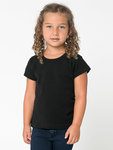 4121 Toddler Baby Rib Cap Sleeve T-Shirt