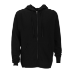 Premium Lightweight Fleece Full-Zip Hoodie
