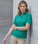 Henbury Ladies Poly/Cotton Piqué Polo Shirt