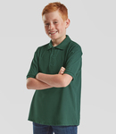 Fruit of the Loom Kids Poly/Cotton Piqué Polo Shirt