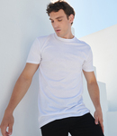 SF Clothing Longline Dipped Hem T-Shirt