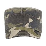 OTTO Camouflage Garment Washed Superior Cotton Twill Flexible Soft Visor Military Cap