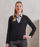 Premier Ladies Essential Acrylic V Neck Cardigan