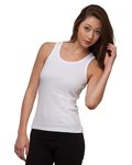 Women's USA-Made 2x1 Ribbed Tank Top