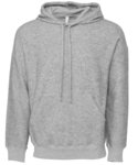 Unisex sueded fleece pullover hoodie