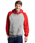 Adult Dri-Power® Colorblock Hooded Sweatshirt