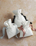 Cotton Bag with Ribbon Cord