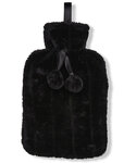 Luxury classic faux fur hot water bottle and cover