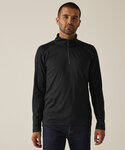 Core stretch half-zip mid-layer
