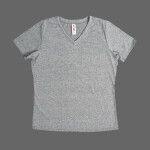 AT220 Women's SS Natural Feel Jersey V-Neck