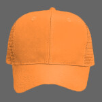 OTTO Neon Polyester Twill Six Panel Pro Style Mesh Back Trucker Hat
