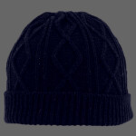 OTTO CAP 12" Cable Knit Beanie w/ Rib Knit Cuff