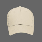 OTTO Cotton Twill Six Panel Low Profile Mesh Back Trucker Hat