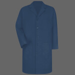 Button Front Lab Coat Extended Sizes