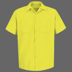 Enhanced Visibility Short Sleeve Work Shirt - Tall Sizes