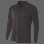 Adult Daily Polyester Quarter-Zip