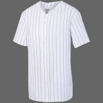 Youth Pinstripe Full-Button Jersey