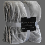 Faux Fur Sherpa Blanket