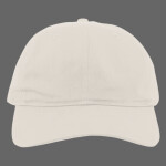 Brushed Cotton Twill Hook-And-Loop Adjustable Cap