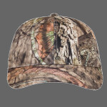 Structured Camo Hook-And-Loop Adjustable Cap