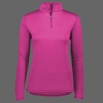 Ladies Attain Wicking 1/4 Zip Pullover